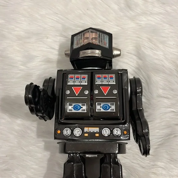 Vintage 1960 Horikawa Rotate O Magic Super Astronaut Toy Robot Original Box